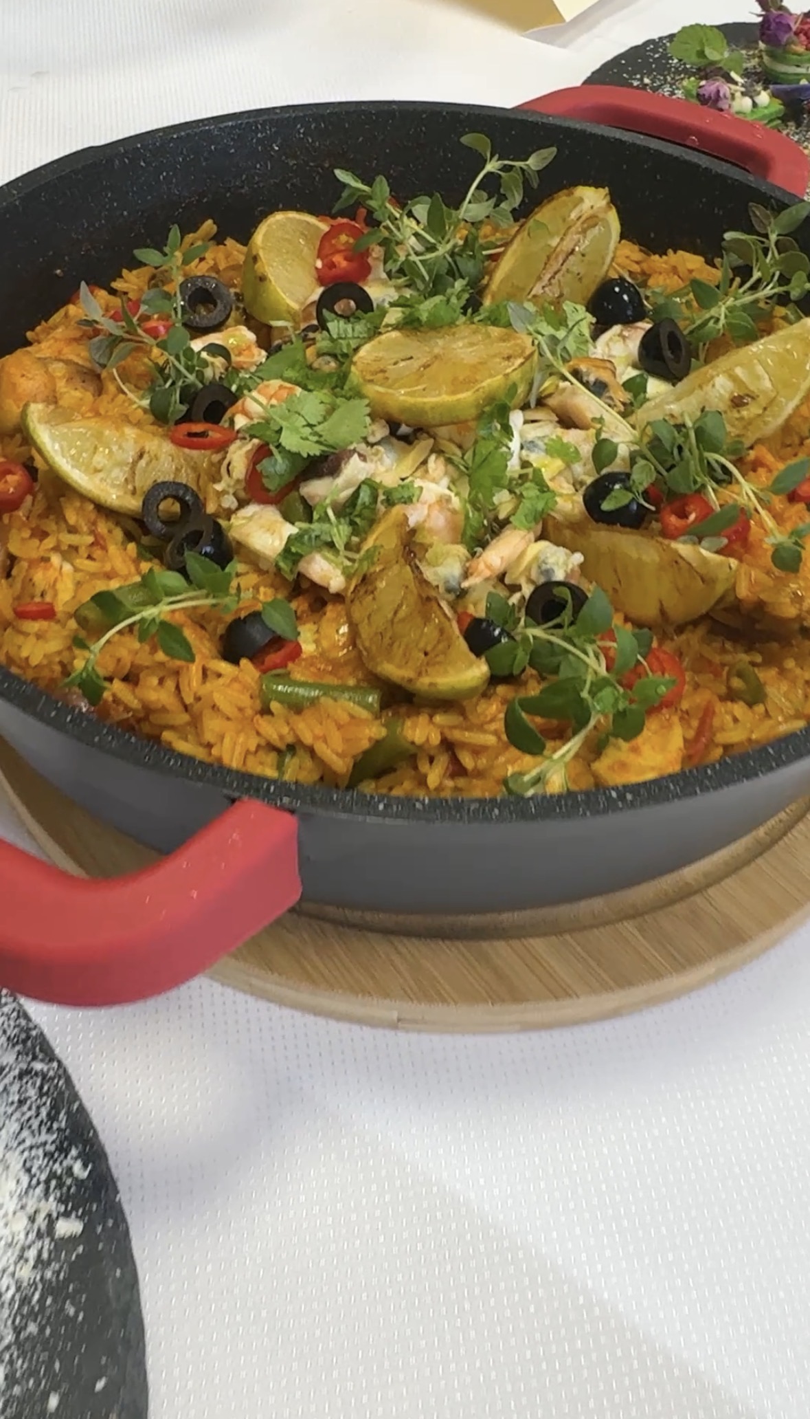Paella na patelni 