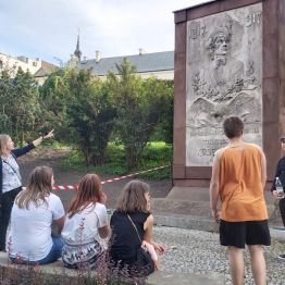 płyta poświęcona Tadeuszowi Kościuszce na 100 rocznicę śmierci