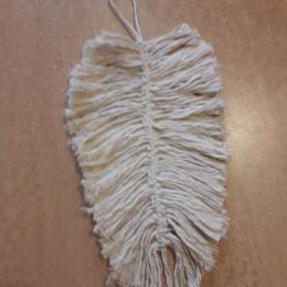makrama "listek"