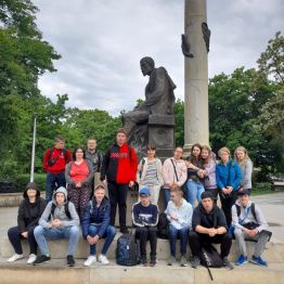 Pomnik Henryka Sienkiewicza.