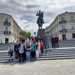 Pomnik Józefa Piłsudskiego.