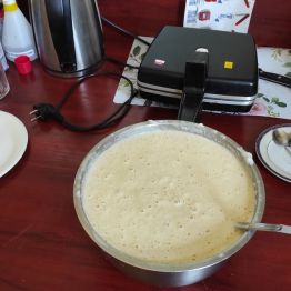 Ciasto na gofry.