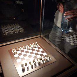 szachy sandomierskie z XII-XIIIw. w Muzeum Okręgowym  
