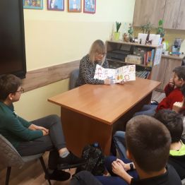 Zajęcia z pedagogiem o pomaganiu