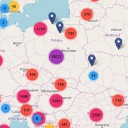 mapa wydarzeń w ramach code week