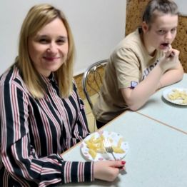 Pani Psycholog zapiekanka bardzo smakowała jak widać na zdjęciu.