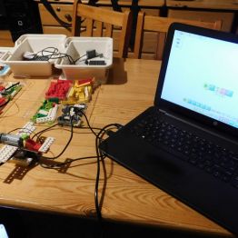 helikopter i programowanie klocki lego