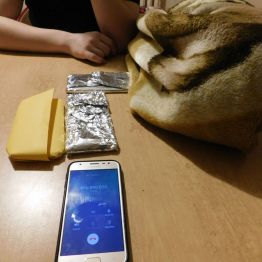 dzwonimy na telefon owinięty w folię aluminiową