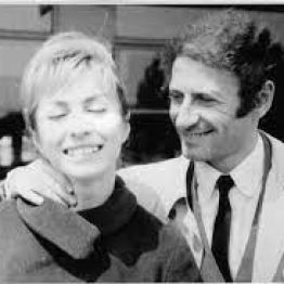 Na zdjęciu pani Ella Jaroszewicz i Marcel Marceau