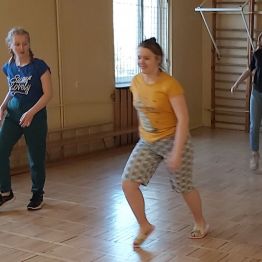Własna choreografia tańca.