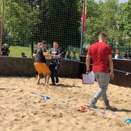 Nasi reprezentanci w przeciąganiu liny - pierwszy start.