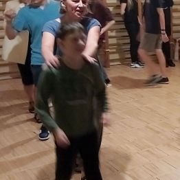 Radosna zabawa wychowanków.