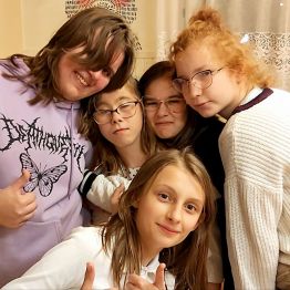 Wspólne zdjęcie z Jubilatką.