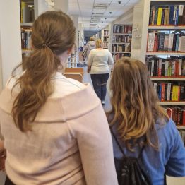 Wychowanki w Bibliotece