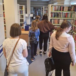 Wychowanki w Bibliotece