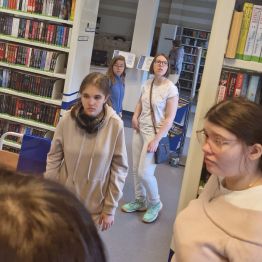 Wychowanki w Bibliotece