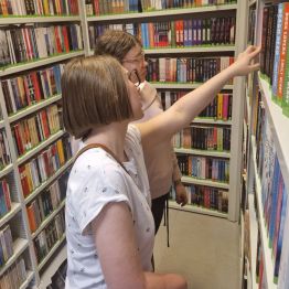 Wychowanki w Bibliotece