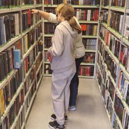 Wychowanki w Bibliotece