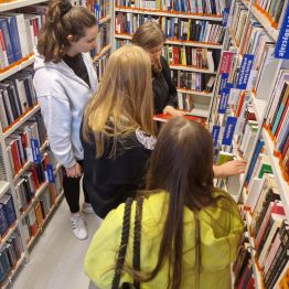 Wychowanki w Bibliotece