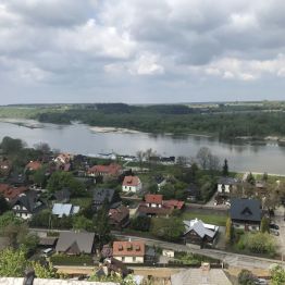 Widok z Zamku na Kazimierz