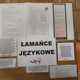 Teksty z wierszykami logopedycznymi.