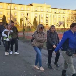 Uczestnicy rajdu.