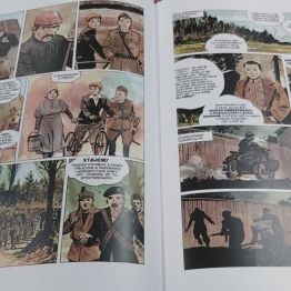 Komiks o II wojnie światowej.