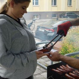 wspólne grilowanie