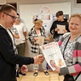 Chłopiec zdobył II miejsce 