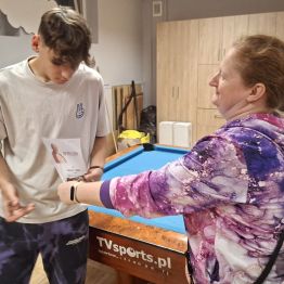 Uczestnik konkursu z dyplomem .