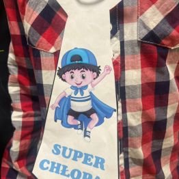 Krawat super chłopaka.