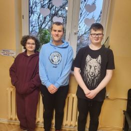 Uczniowie technikum w czasie zajęć profilaktycznych w ramach kampanii