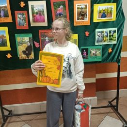 Zwyciężczyni konkursu.