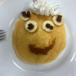 Misiowy pancakes.