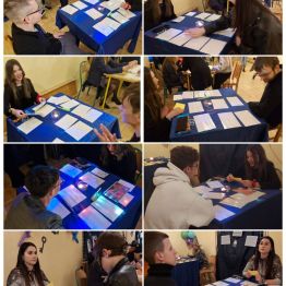  Młodzież wróżby sobie przy pomocy wróżby „mowa kwiatów”.