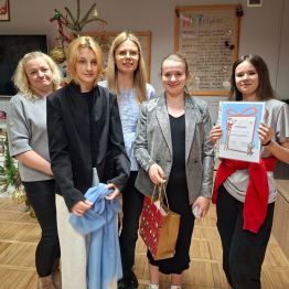 zwycięzcy konkursu na najładniejszy wystrój świąteczny pokój, III miejsce