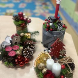 Kompozycje świąteczne. 