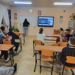 Zajęcia z wychowankami Bursy