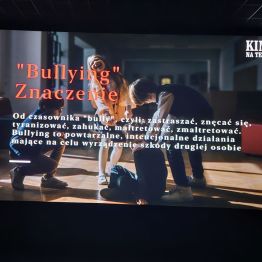 Prelekcja dotycząca przemocy rówieśniczej