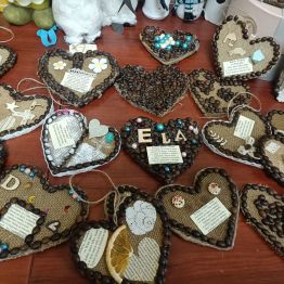 Kawowe serca dla Dziadków.