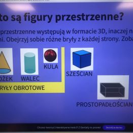 Prezentacja multimedialna- figury przestrzenne
