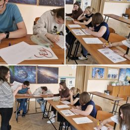 Uczestnicy wykonują karty pracy, utrwalające zdobytą wiedzę i rozwijające umiejętność kojarzenia faktów.
