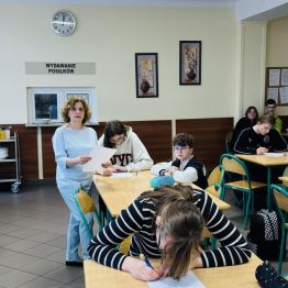 Uczestnicy konkursu ortograficznego