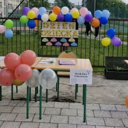 Dekoracja z okazji Dnia Dziecka.
