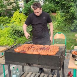 wspólne grillowanie
