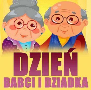 Plakat Dzień Babci i Dziadka.