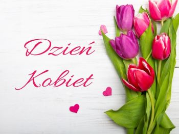 dzień kobiet bukiet kwiatów