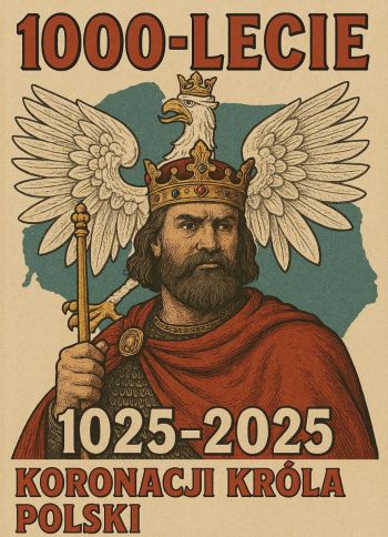 Plakat 1000-lecie Królestwa Polskiego.