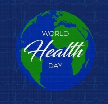 Plakat Światowych Dzień Zdrowia.