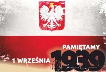 Plakat 1 września 1939- Pamiętamy